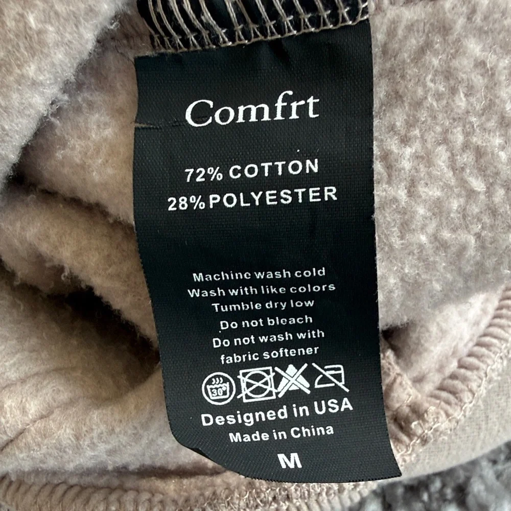 Comfrt Beige Hoodie and Sweatpants Set - Picture 8 of 8